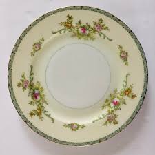 Set of 4 euro ceramica zanzibar dinner plates spanish floral 10 ½ $46.00. Vintage Noritake Meito Floral Pattern Fine China S 9 Bread Plates Chairish