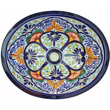 mexican bathroom sinks  mexican tile