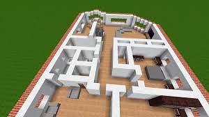 Make the frame and wall of your bungalow. Minecraft Blueprints 1 Youtube