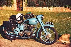 Image result for Blue 1951 Motorcycle