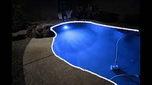 I currently have a fiberstar fiber optic pool light in me fiberglass in ground pool. Installing An Led Pool Light Youtube