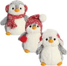 «plush were made for hugging. Aurora Plush 9 Pompom Penguin Winter Outfits 3 Pack Checkered Hat Pom Hat And Scarf Walmart Com Walmart Com