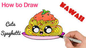 Sign up today & get started for free! How To Draw Spaghetti Pasta Cute Kawaii Food Drawing Youtube