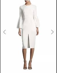 New 348 Jill Jill Stuart Bell Sleeve Dress Size 6 White Fashion Clothing Shoes Accessories Womensclothing Dresse With Images Dresses Bell Sleeve Dress Bell Sleeves