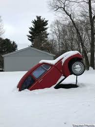 Hayesville, OH - Sinking VW Bug