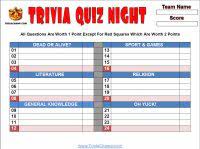 Think you know a lot about halloween? Printable Pub Quiz Sheets Free Printable Trivia Questions Answers Games