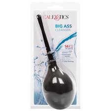 Amazon.com: CalExotics Big Ass Cleaner - Anal Douche Enema Bulb for Men and  Women – Male Water Cleaning System Set with Multi Directional Nozzle –  Black – 14 oz : Sports & Outdoors