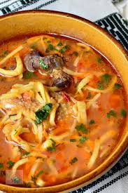 Ciorba De Cocos Cu Taitei De Casa Food Network Recipes Work Meals International Recipes