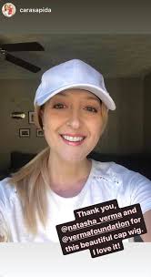 My new TV sister WPXI Cara Sapida in her Verma Foundation cap wig as she  battles triple negative breast cancer. Meteorologist Jacqueline Bennett  introduced us... who if you didn't know... was diagnosed