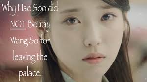 Hey everyone, one of the most common beliefs I see fans have is they think  Hae Soo Betrayed Wang So at the end. I don't agree with this at all and I