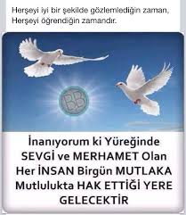 sevgi guzel soz baris mutluluk