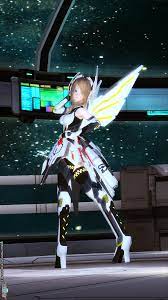 pso2 c sega サブキャラのmiuさんです キャストっぽくしてみました o ファンタシースターオンライン キャスト キャラ