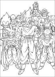 With majin buu now defeated and earth at peace, the heroes have settled into normal lives, which in goku's case means being a radish farmer. Kids N Fun Com 55 Coloring Pages Of Dragon Ball Z
