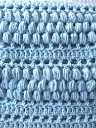 Puntos empleados punto santa clara revés: Mantilla De Bebe Al Crochet Espacio Claudelina