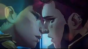 Really want Caitlyn from Arcane's hair, but not ready for my virgin black  hair to fade to blonde. : r/HairDye