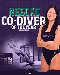 Congratulations to Senior Donna Zhang of @amherstswimdive on being ...