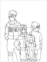 Le mot manga peut être à la fois singulier et pluriel, et désigner à la fois le support de la bande dessinée ou une seule bande dessinée. Naruto Coloriage Naruto Coloriages Pour Enfants