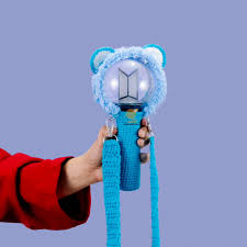 BT21 CROCHET BAG AND COVER Cute and functional 2-in-1 bag and cover for  your Armybomb.💜 -100% handmade - Can fit to Mots SE and Ver 4 - Removable  strap(if you'd like to
