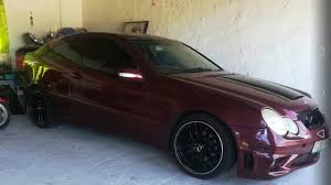W203 Mercedes V8 Sportcoupe Failed Paint Correction Headlight Restor Mercedes Headlight Restoration Headlights