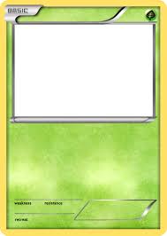 These blank pokemon cards are so much fun for kids to color, draw, and make their own pokemon cards. Bw Grass Basic Pokemon Card Blank By The Ketchi In 2021 Pokemon Cards Trading Card Template Pokemon Card Template