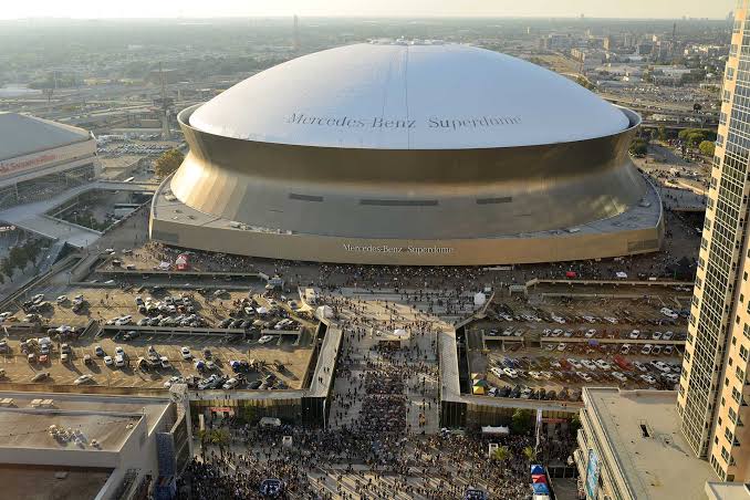 Large stadium reference for restroom planning