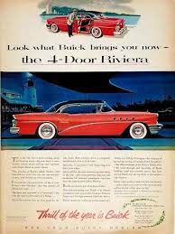 1955 Buick Riviera Vintage Advertisement Classic Car Wall Art Etsy In 2021 Buick Car Advertising Buick Riviera