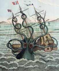 Octoship, this one is called. 1815 Collosal Polypus Octopus And Ship Photograph By Paul D Stewart