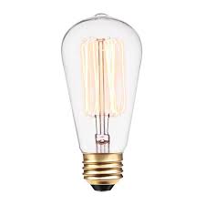 Vintage Style Edison Light Bulb 120v 60w E26 Base B 01 Worth Home Products