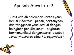 Fungsi utama surat masuk yaitu sebagai sarana komunikasi antara satu pihak dengan pihak lainnya. Pengertian Fungsi Sistematika Surat Ppt Download