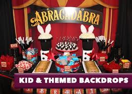 We pride ourselves in developing and adapting each concept especially for our clients. Dessert Table Party Backdrops Backdrop Express
