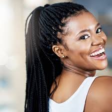 Braided hair with a big french braid. Braid Styles For Black Women To Try All Things Hair 2020