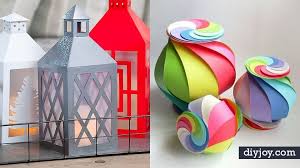 ‪40 Creative Paper Crafts Ideas - DIY Joy‬‏