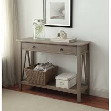 Linon Titian Console Table 31 Inches Tall Multiple Colors Walmart Com In 2020 Console Table Gray Console Table Furniture