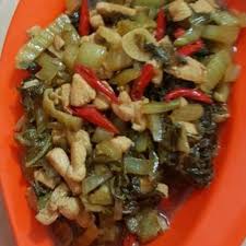 Dumpling ini dimasak dengan cara digoreng dan direbus, lho. Jual Babi Cah Sayur Asin Babi Sayur Porsi 2 Orang Cah Sayur Asin Kota Depok Ratu Electric Tokopedia