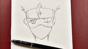 Cool anime pictures to draw posted on cartoon drawing. Easy Anime Drawing How To Draw Anime Boy Wearing A Mask Youtube