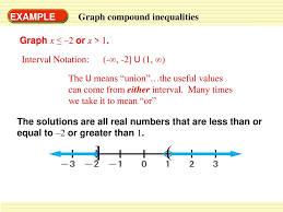 We can use interval notation to show that a value falls between two endpoints. Inequalities And Interval Notation Ppt Download