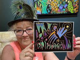 Comission finished!🤗 Cockatiels 14"x17" Mix media Open commissions!