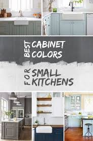 Best Kitchen Cabinet Colors For Small Kitchens With Pictures Kitchen Design Small Best Kitchen Cabinets Kitchen Remodel Small
