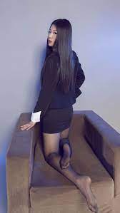 Asian, women, black hair, pantyhose, black pantyhose, office girl,  brunette, HD phone wallpaper | Peakpx