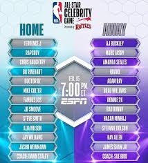 Instead, it is held on the nba jam session's practice court. Nba All Star Celebrity Game 2019 Lineup Off 71 Www Usushimd Com