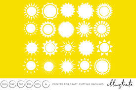 Download Sunshine Summer Graphic By Illuztrate Creative Fabrica SVG Cut Files