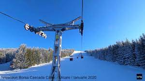 ✅momentul cel mai bun de a vizita. Telescaun Borsa Cascada Cailor Urcare Ianuarie 2020 4k By Gopro 8 Youtube
