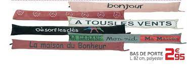 Bloque porte gifi securite enfant protection maison. Offre Bas De Porte Chez Gifi