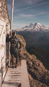 Chase hill fire lookout tower; Mt Rainier From High Rock Lookout Hedgers Abroad Lookout Tower Travel Around Rainier