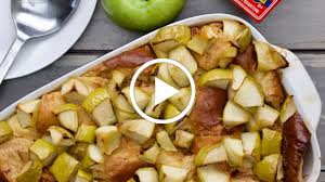Apple Challah Bread Pudding Challah Bread Bread Pudding Brunch Dishes