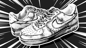 Hand painted custom rick and morty themed nike air force 1. Custom Nike Air Force 1 Anime Manga Diy Using Markers Youtube