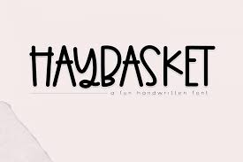 Browse by alphabetical listing, by style, by author or by popularity. Haybasket A Fun Handwritten Font 142962 Regular Font Bundles In 2020 Handwritten Fonts Handwriting Fonts Handwriting Alphabet