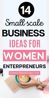 14 Best Businesses To Start With Little Money For Women Entrepreneurs Home Based Aimingthedreams In 2021 Best Business To Start Starting A Business Own Business Ideas