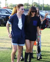 Nina Dobrev and Shaun White at Coachella 📸🎡 #ninadobrev #shaunwhite #coachella2025 #musicfestival