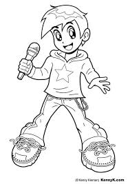 Kristen duke photography colorable bookmarks. Coloring Page Singer Img 20084 Star Coloring Pages Coloring Pages Music Coloring